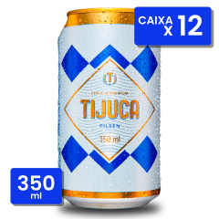 CERV TIJUCA PILSEN LATA 12X350ML